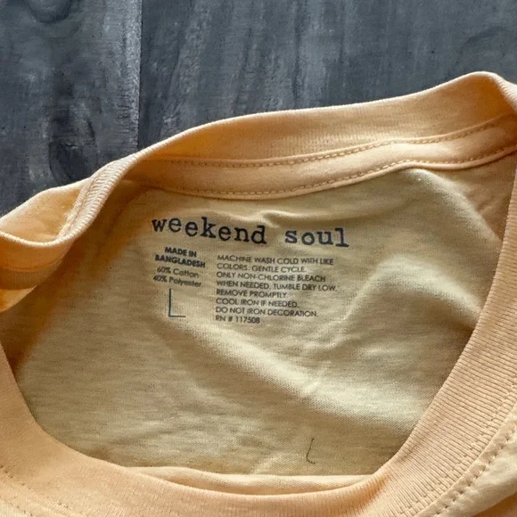 Women's Yellow Graphic Lounge Set - Picture 7 of 7